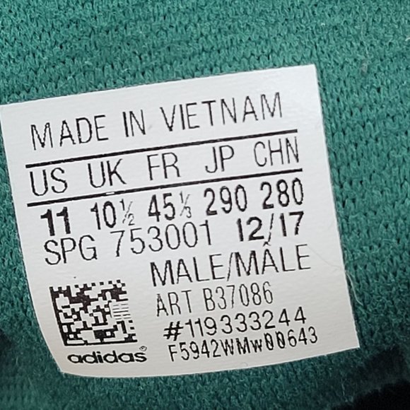 Adidas Copa Super Men's Running Shoes Green White B37086 US Size 11 - Picture 8 of 8